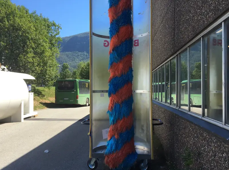 Brøvig Oneline én-børsters vaskemaskin
